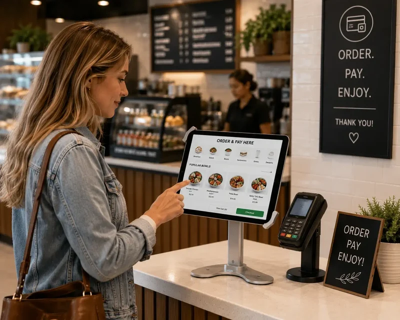 Support de tablette commercial pour Apple iPad - Profil haut