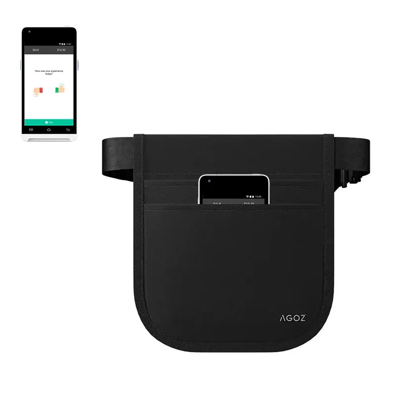 Tablier de serveuse avec sangle réglable pour terminal de paiement Valor