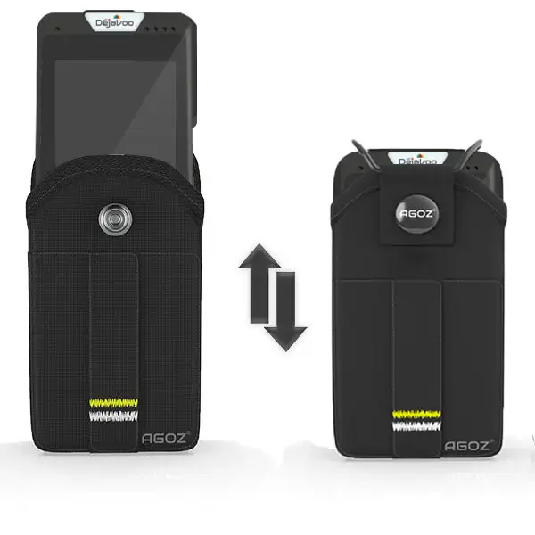 Étui mPOS robuste pour Dejavoo QD3 avec fermeture à bouton-pression | Agoz