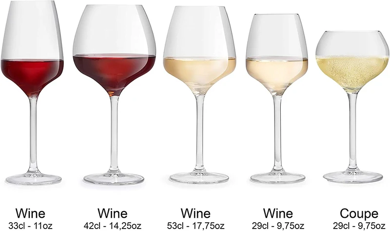 Verre Champagne Servan de Libbey 29 cl / 290 ml 6 Unités Verre de Luxe Lave-Vaisselle
