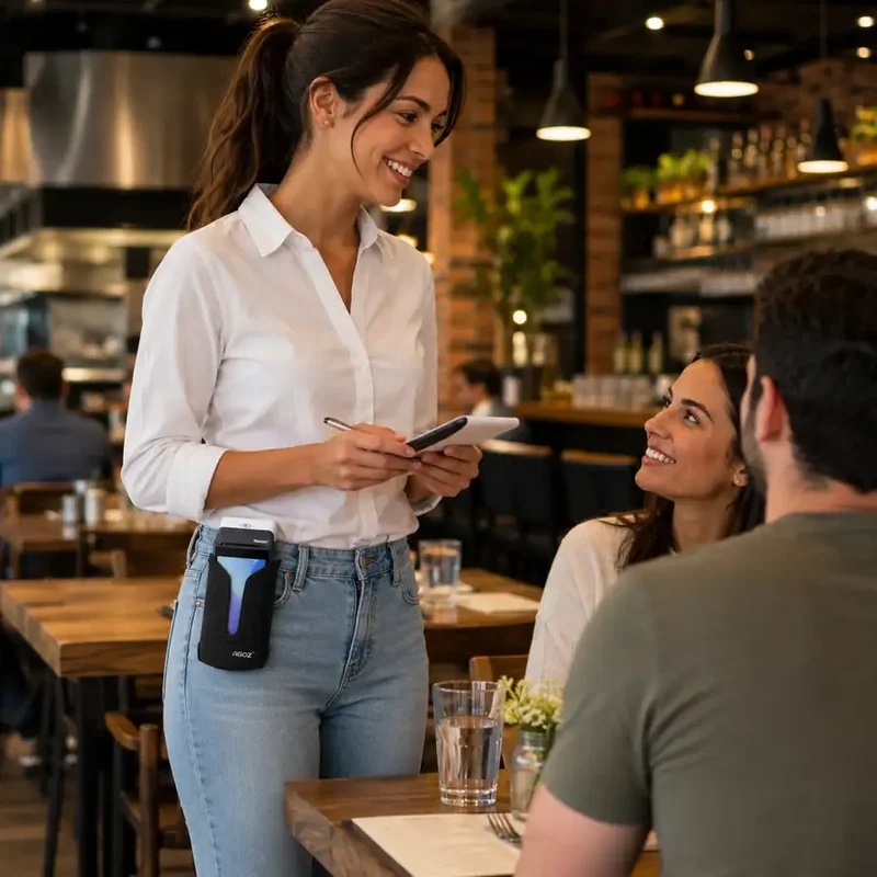 Étui POS Newland robuste avec clip de ceinture et passant en métal | Agoz