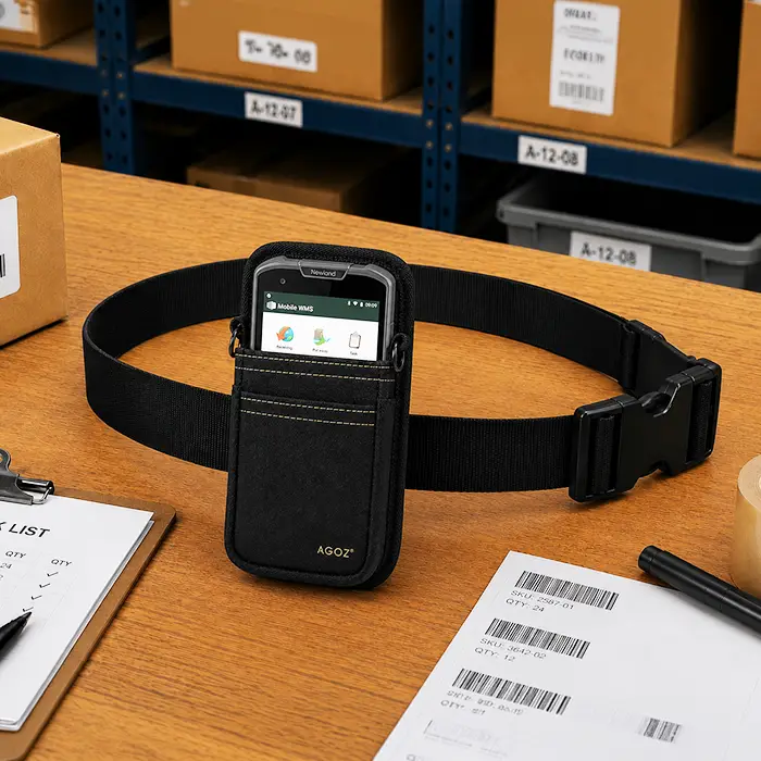 Étui ceinture pour scanner portable Newland pour gestion des stocks | Agoz