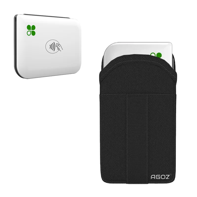 Étui robuste pour terminal de point de vente Clover avec clip de ceinture et boucle en métal | Agoz