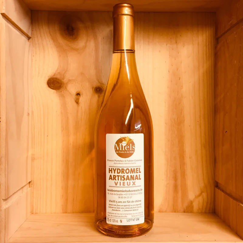 A Découvrir Les Bons Miels Du Vexin Et Du Midi Hydromel Artisanal 75 Cl ½ Sec Vieux Pétillant Framboise