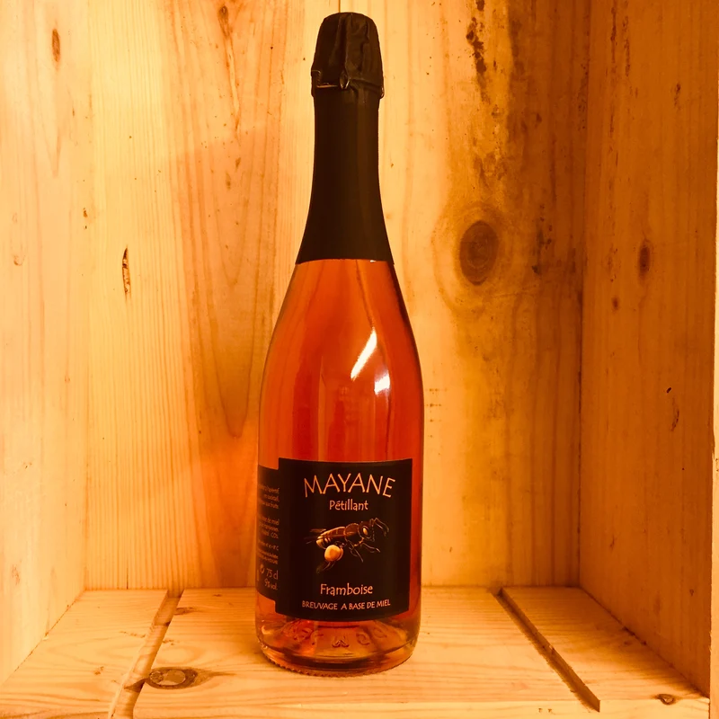 A Découvrir Les Bons Miels Du Vexin Et Du Midi Hydromel Artisanal 75 Cl ½ Sec Vieux Pétillant Framboise