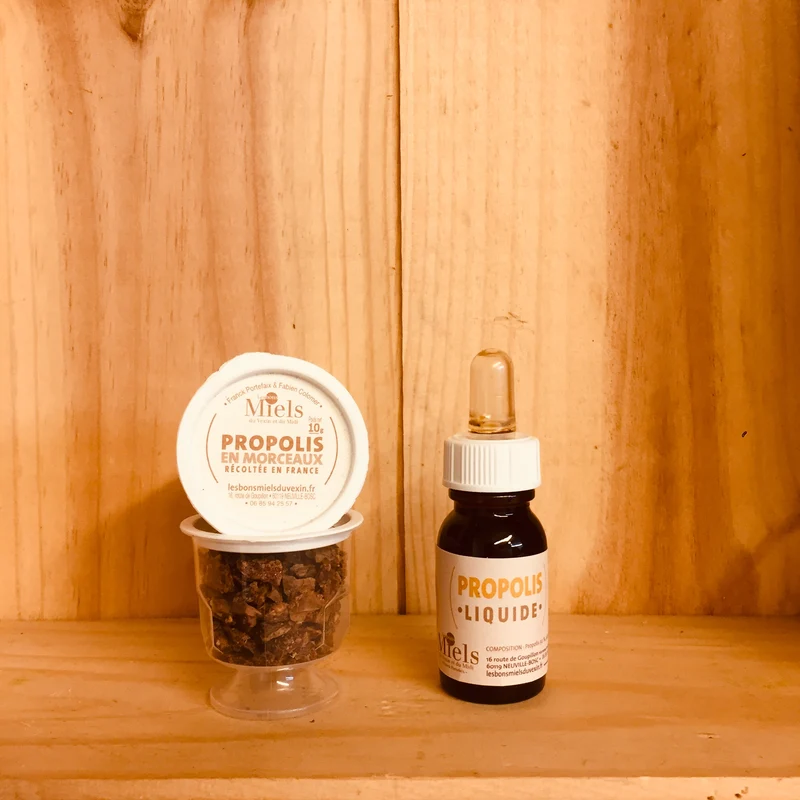 A Découvrir Les Bons Miels Du Vexin Et Du Midi Propolis Liquide Solution Hydro Alcoolique Propolis 30% Alcool A 70° Flacon 15 Ml