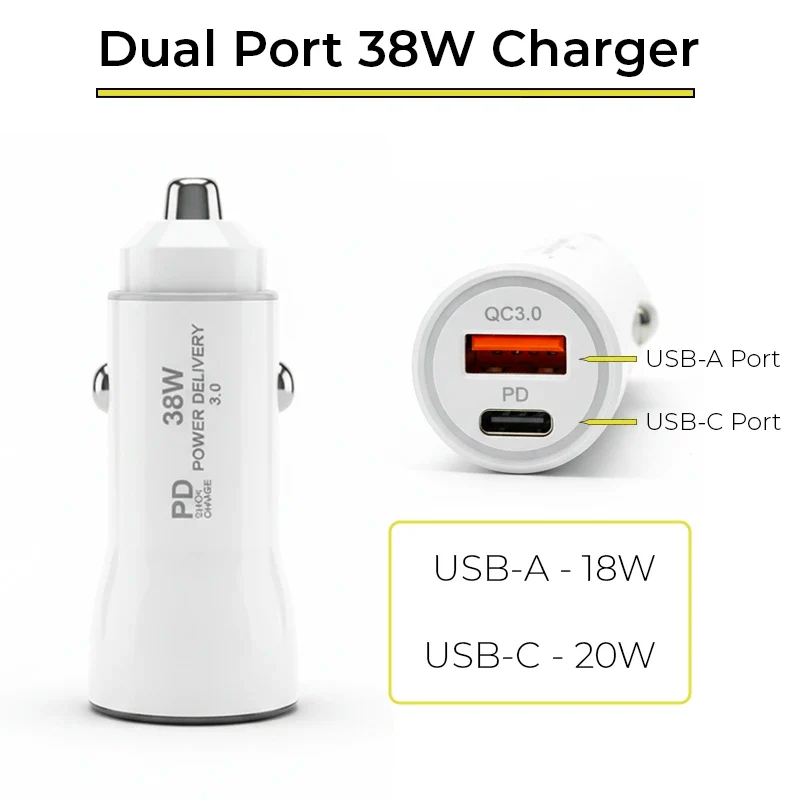 Kit de chargeur véhicule Almex Scanner 38W pour opérations de routes de transit | Agoz