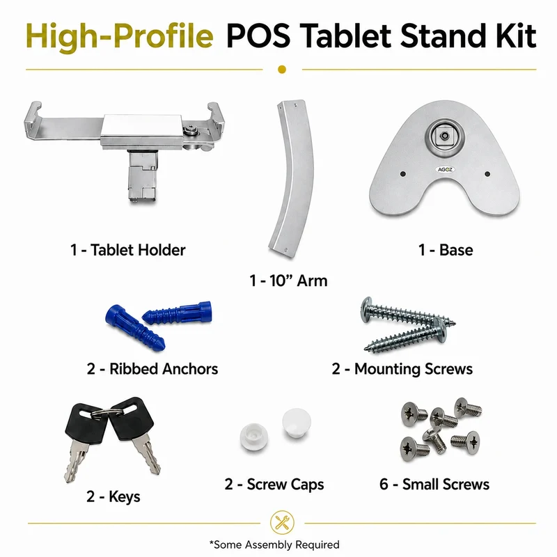 Support industriel pour tablette Lenovo POS - Profil haut