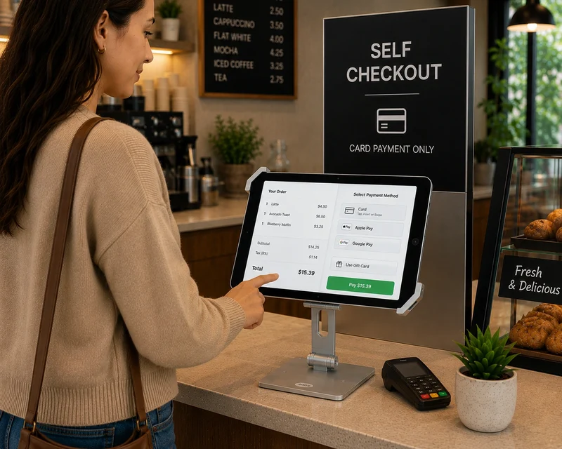 Support tablette POS Elo I-Series 2.0 10" robuste - Profil bas