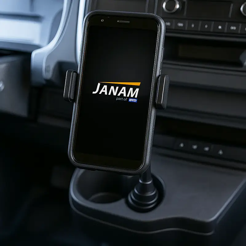 Support de véhicule pour scanner portable Janam pour les flux de travail de flotte itinérante | Agoz
