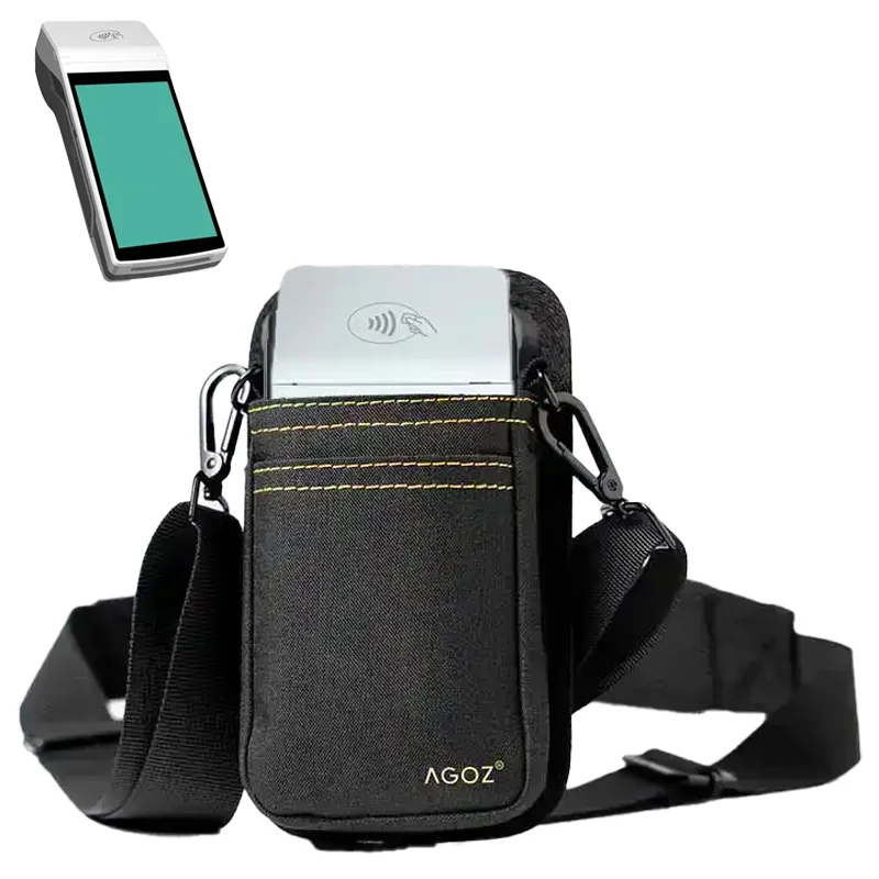 Étui POS Saturn 1000F2 avec bandoulière et ceinture ventrale | Agoz