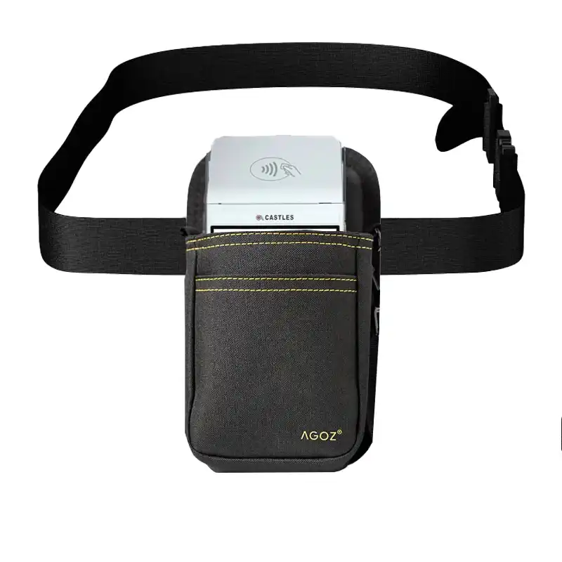 Étui POS Saturn 1000F2 avec bandoulière et ceinture ventrale | Agoz
