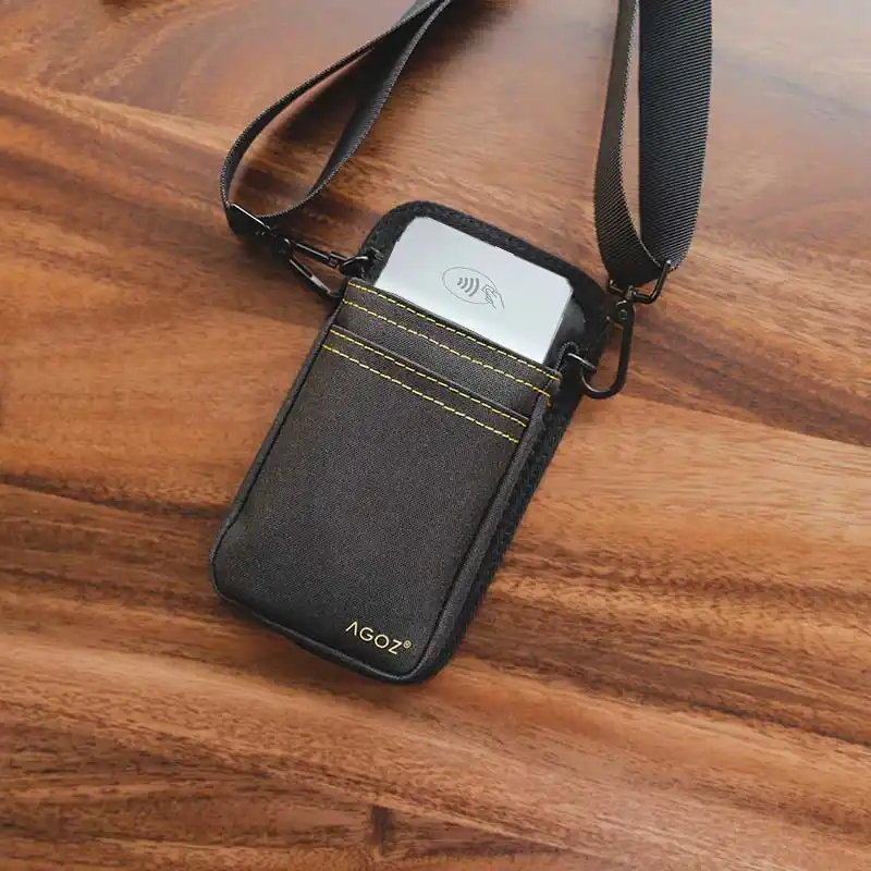Étui POS Saturn 1000F2 avec bandoulière et ceinture ventrale | Agoz