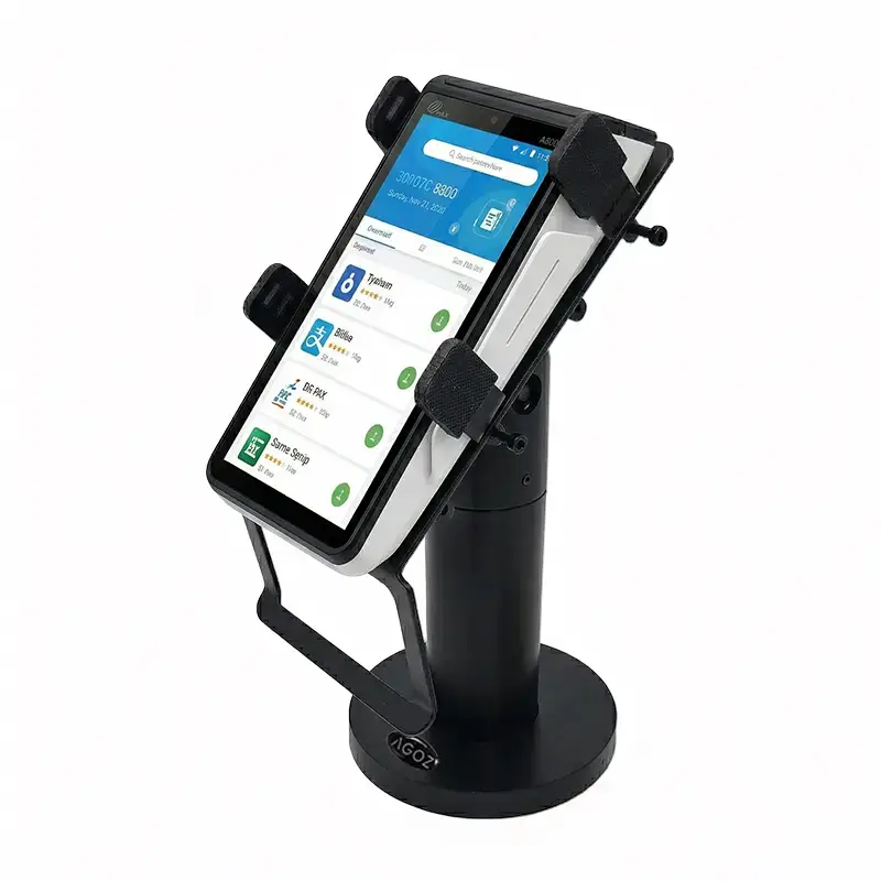 Terminal de point de vente portable PAX A800 Support réglable pour poteau | Agoz