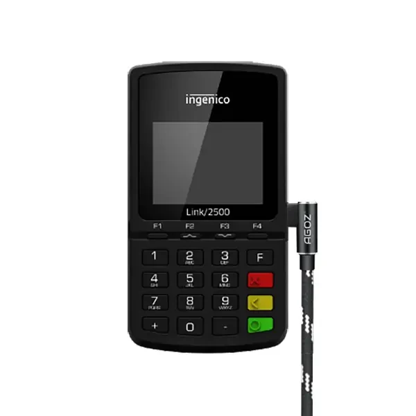 Câble de charge USB-C à 90 degrés pour terminal POS portable Ingenico | Agoz