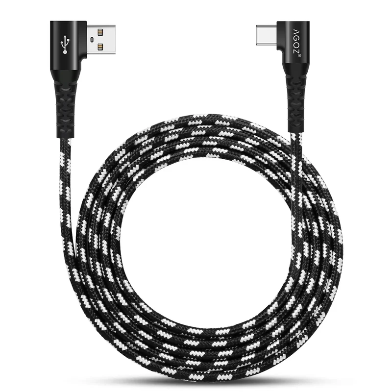 Câble de charge USB-C à 90 degrés pour terminal POS portable Ingenico | Agoz