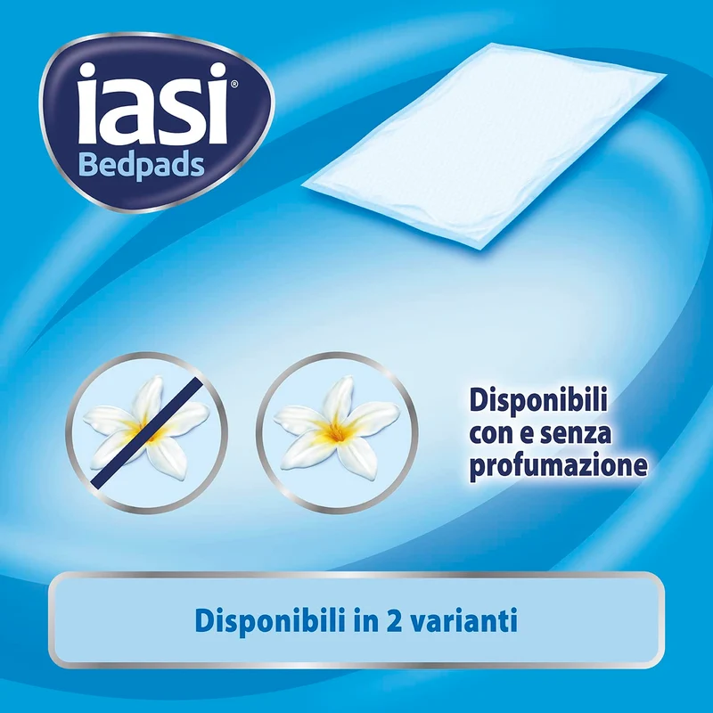 IASI alèses jetable 90 x 60, Absorption Maxi Plus, avec Technologie 'Odour Control' sans Parfum, 15 unités
