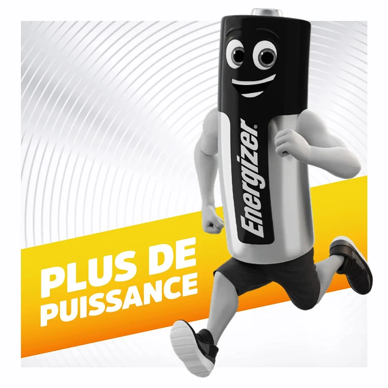 Energizer Pile 9V, Alkaline Power, Lot de 8