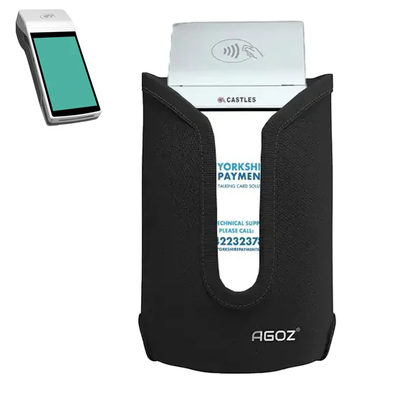 Étui pour terminal portatif Saturn 1000F2 POS avec clip de ceinture métallique sécurisé | Agoz