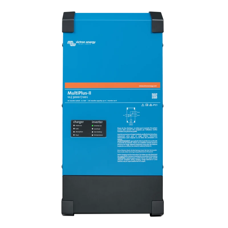 Victron Energy Inverter/Charger MULTIPLUS-II 12/3000/120-50 2x120V | PMP122305100