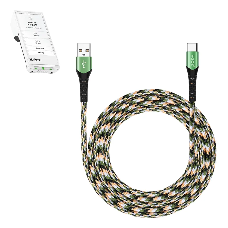 Câble de charge rapide USB-C pour terminal Clover Flex | Agoz