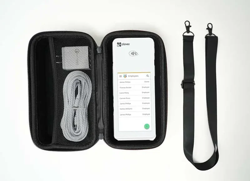 Étui de voyage pour terminal Clover Flex avec bandoulière réglable | Agoz