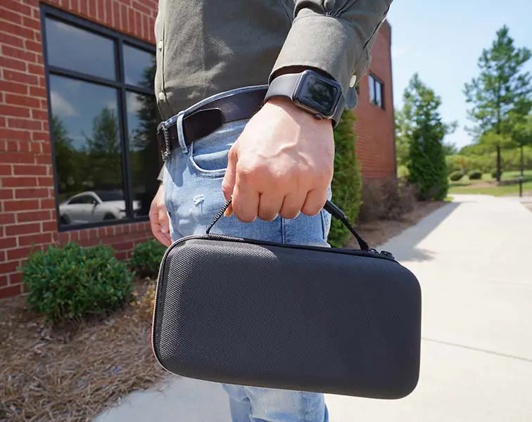 Étui de voyage pour terminal Clover Flex avec bandoulière réglable | Agoz