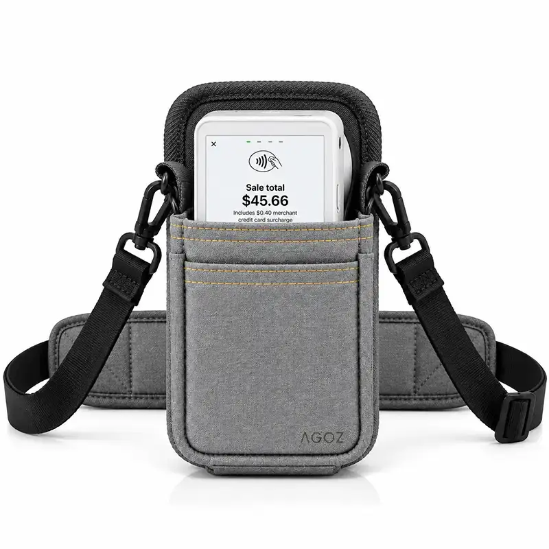 Étui bandoulière pour terminal de caisse Clover Flex avec sangle d’épaule réglable | Agoz