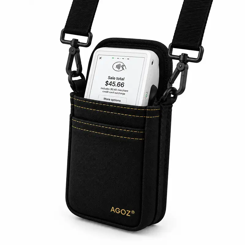 Étui bandoulière pour terminal de caisse Clover Flex avec sangle d’épaule réglable | Agoz