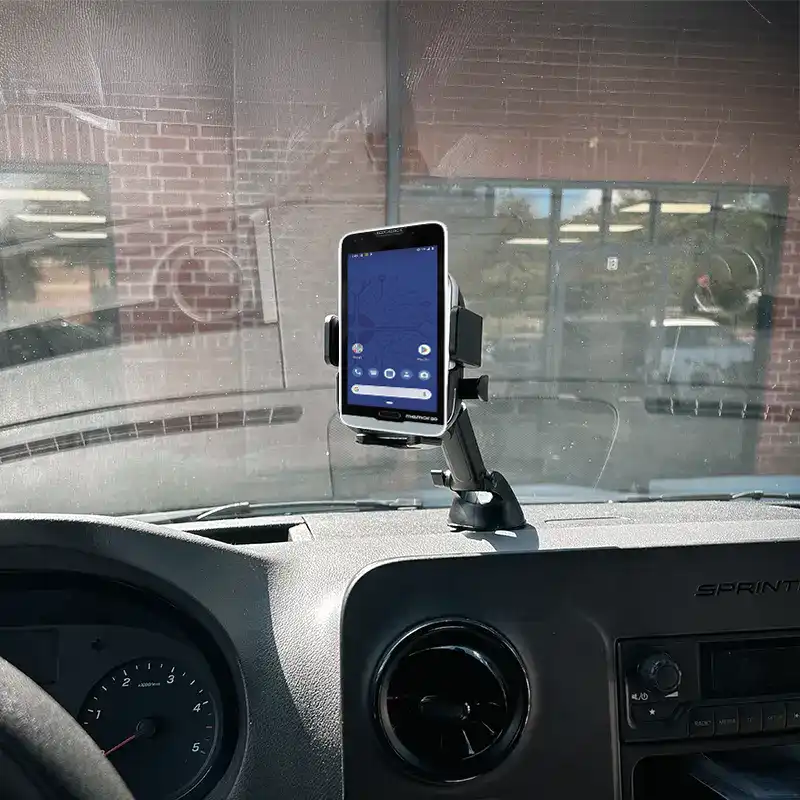 Support véhicule pour ordinateur mobile Datalogic destiné aux équipes itinérantes et sur le terrain | Agoz