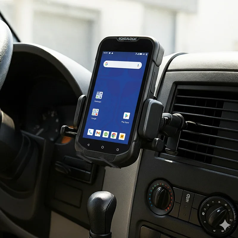 Support véhicule pour ordinateur mobile Datalogic destiné aux équipes itinérantes et sur le terrain | Agoz