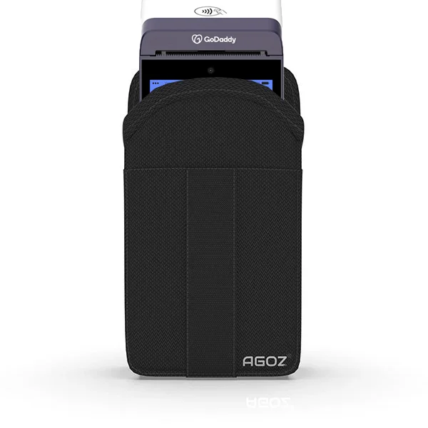 Étui POS Flex pour terminal intelligent GoDaddy avec clip de ceinture | Agoz