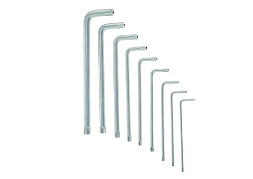 Bosch Professional set de 9 clés Torx coudées (10,0 - 50,0 mm)