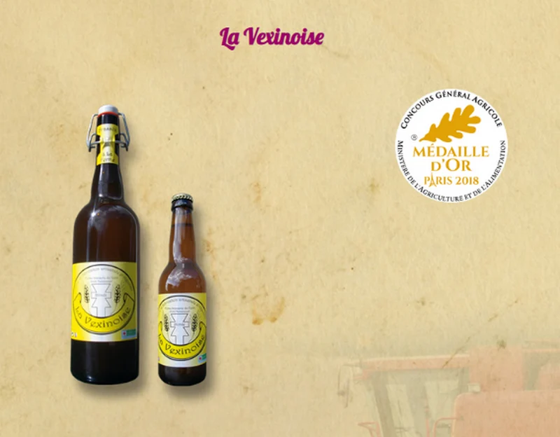 Bière du Vexin La Vexinoise Blonde 33cl X6 du Champ à La Chope
