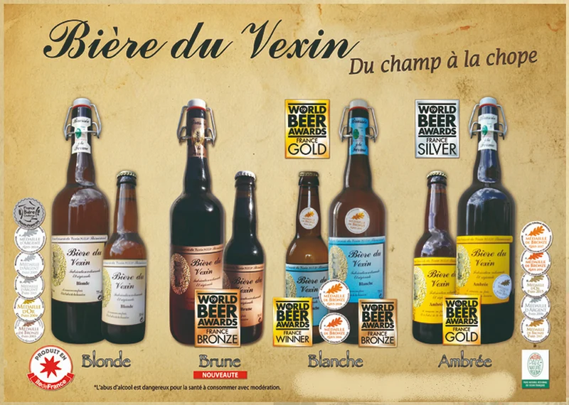 Bière du Vexin La Véliocasse 75cl X4 du Champ à La Chope