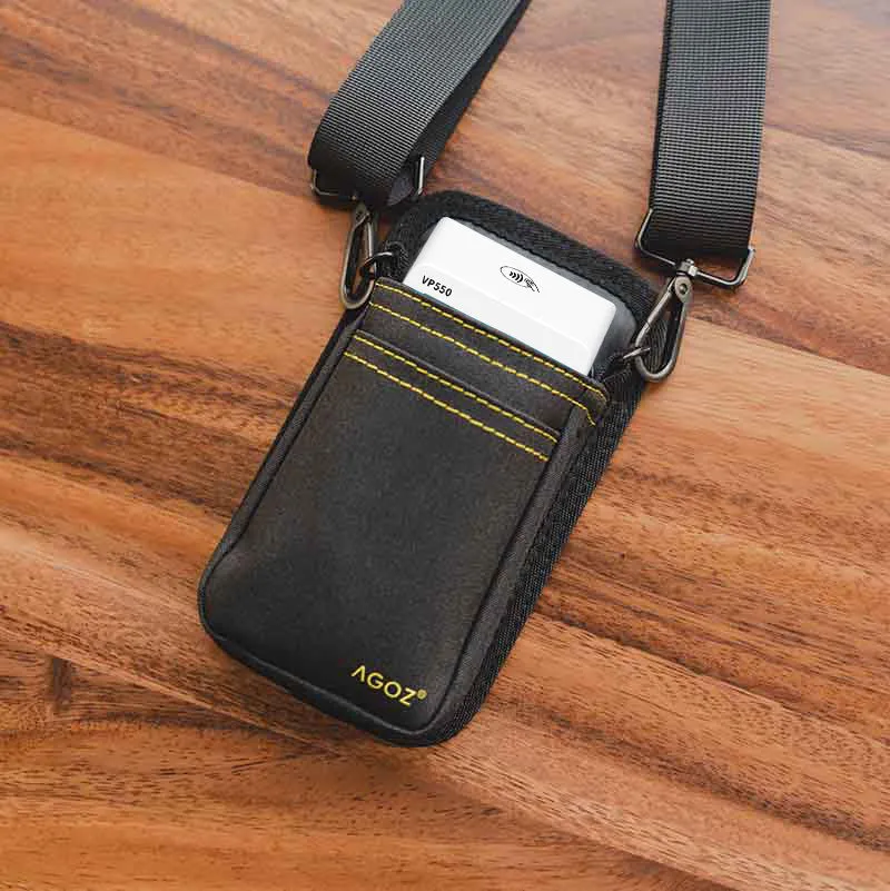 Étui pour POS Valor avec bandoulière réglable à porter en travers du corps | Agoz