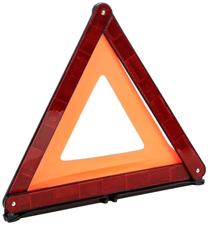 Kit gilet jaune et triangle de signalisation - Norme CE