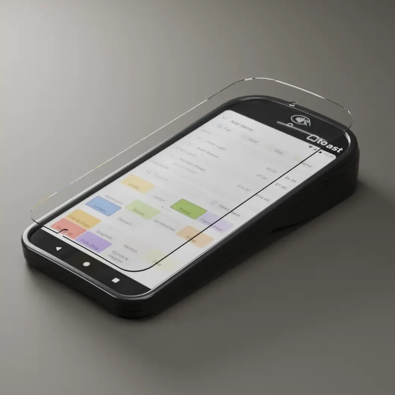 Toast Go 2 Protecteur d'écran en verre trempé