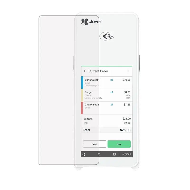 Protecteur d'écran en verre trempé Clover Flex 2 C403