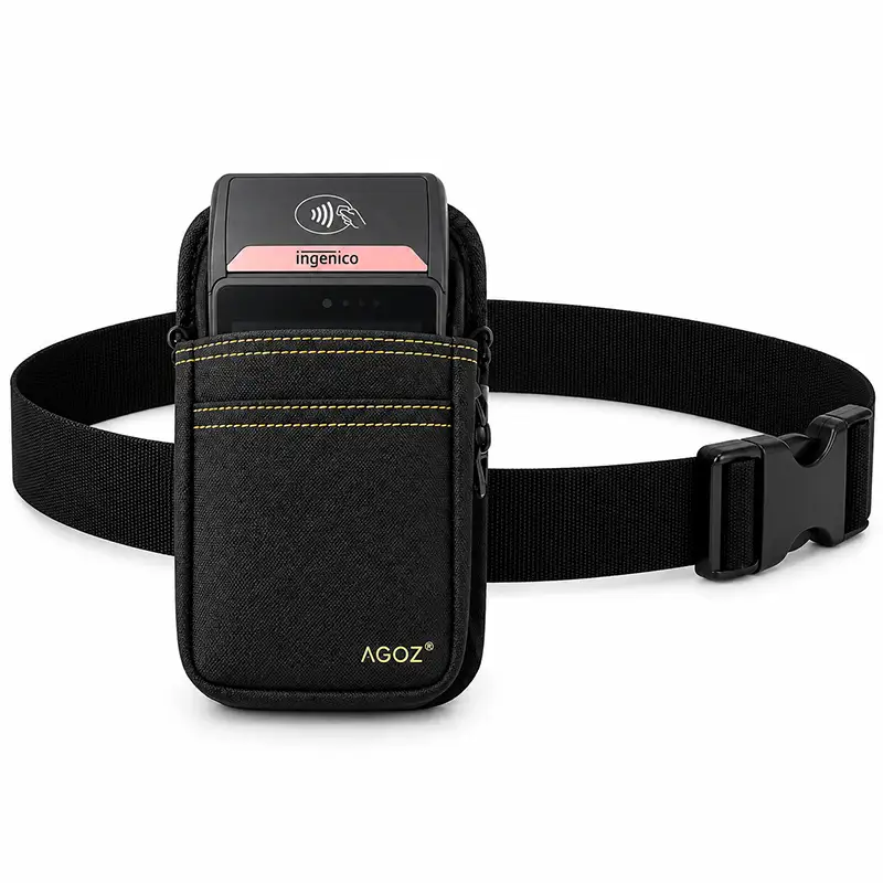 Étui pour terminal de point de vente Ingenico avec ceinture de taille robuste et réglable | Agoz