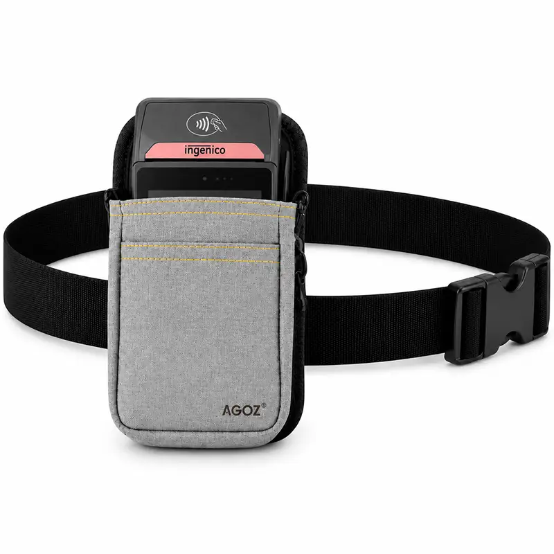 Étui pour terminal de point de vente Ingenico avec ceinture de taille robuste et réglable | Agoz