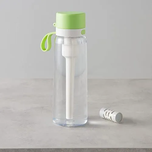 Amazon Basics Gourde filtrante, Tritan sans bisphénol A, 600 ml, Vert