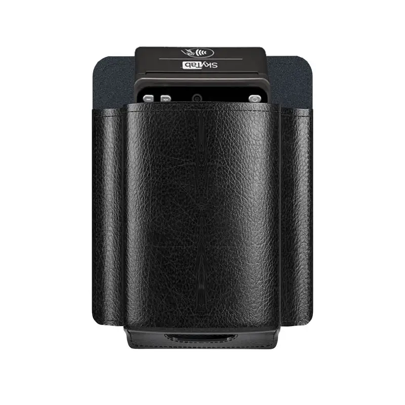 Étui en cuir pour terminal portatif Shift4 POS avec clip de ceinture sécurisé | Agoz