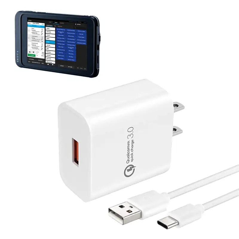 Chargeur mural pour terminal Shift4 POS avec câble USB-C | Agoz