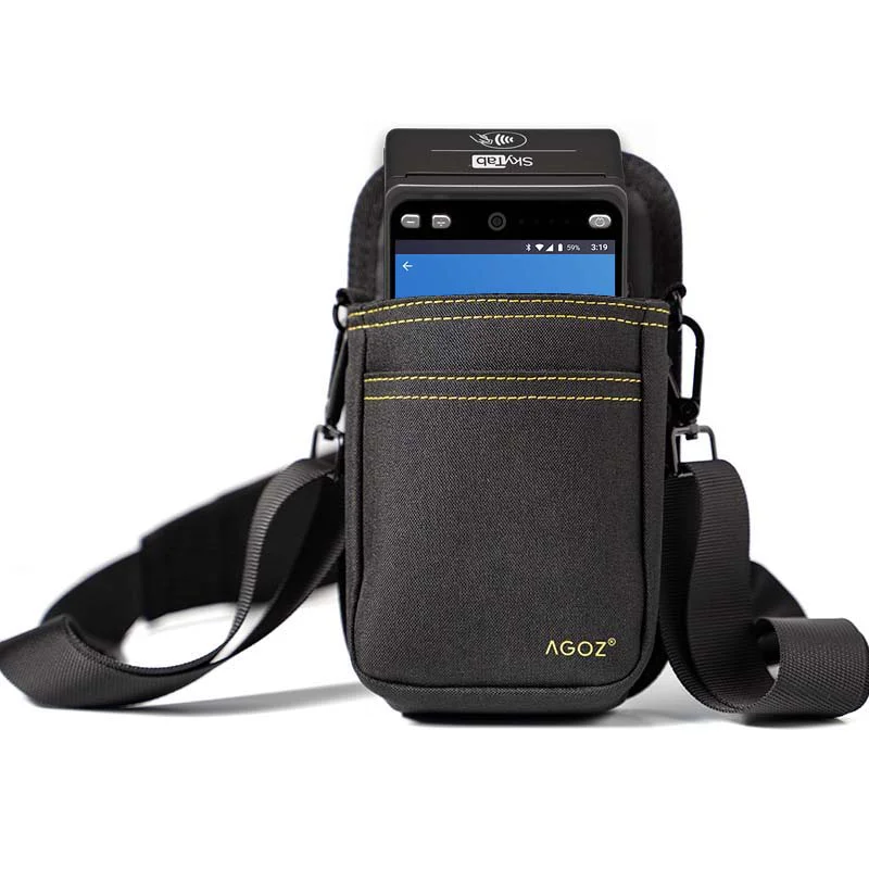 Étui de terminal POS Shift4 avec bandoulière en travers du corps | Agoz