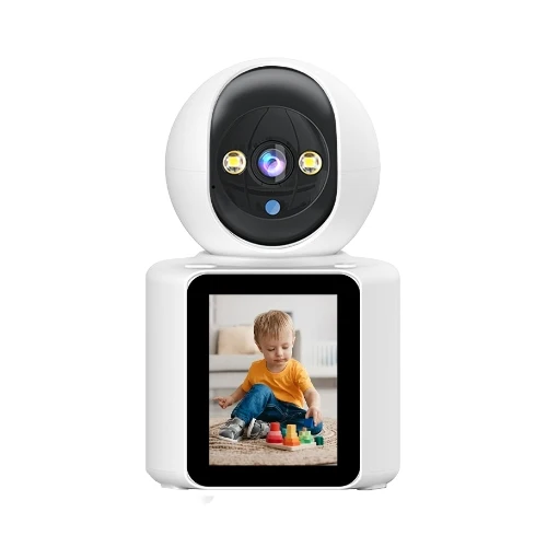 Babyphone intelligent sans fil avec vision nocturne et connexion vidéo et audio bidirectionnelle