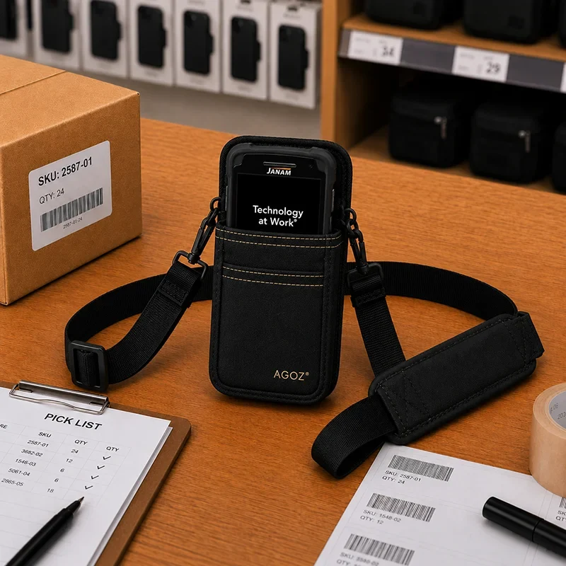 Holster d'épaule Janam pour entrepôt de vente au détail et soins de santé | Agoz