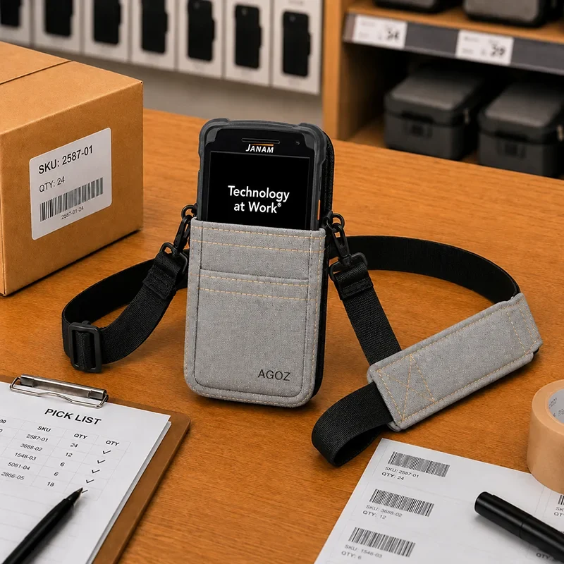 Holster d'épaule Janam pour entrepôt de vente au détail et soins de santé | Agoz