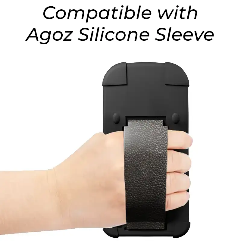 Dragonne de remplacement en cuir avec prise en main pour Toast Go 2 | Agoz