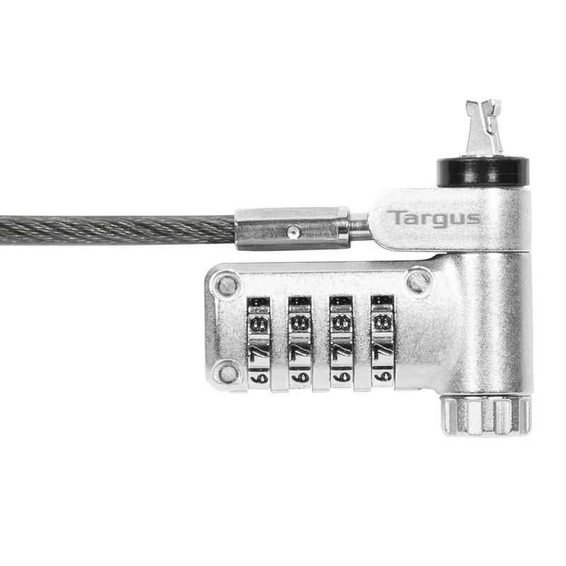 DEFCON® Ultimate Serrure à câble à combinaison universelle sérialisée avec tête de serrure adaptable Slimline - (B2B single pack)